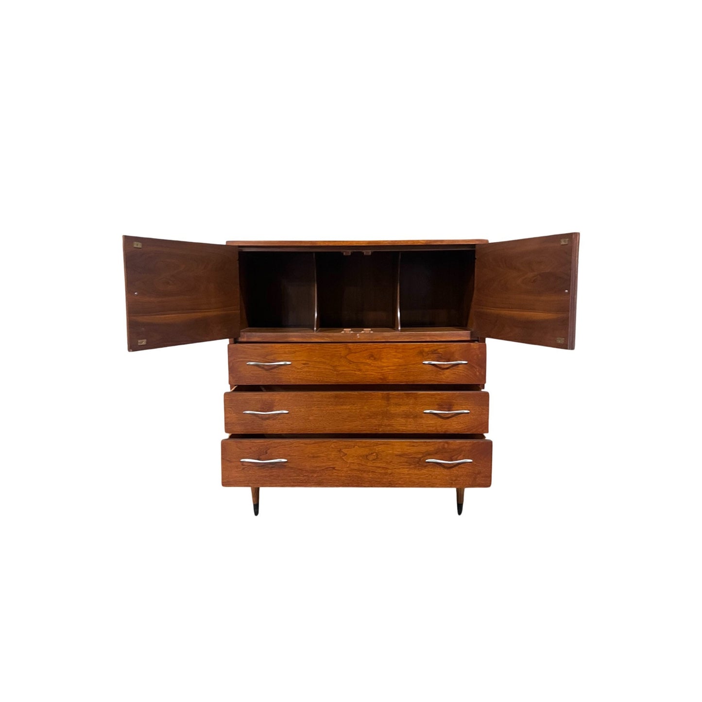 Lane Acclaim Mid Century Modern Highboy Dresser c. 1960s