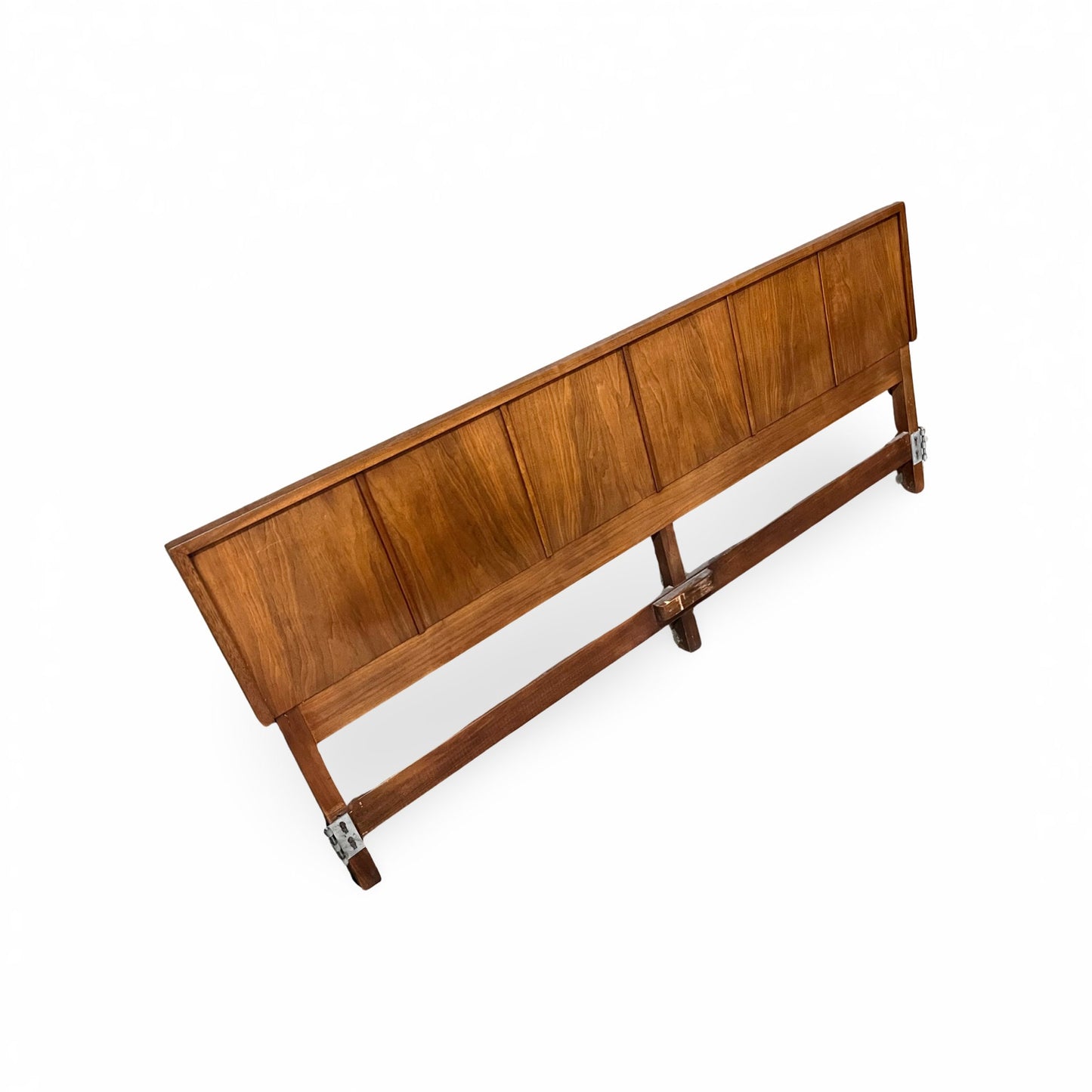 Elegant American MCM king size headboard, perfect for modern bedroom decor.