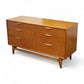 Lane Perception Vintage Mid Century Modern 6 Drawer Lowboy Dresser c. 1960s