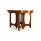 Broyhill Brasilia Vintage Mid Century Modern Sculpted Pedestal Dining Table c. 1960s