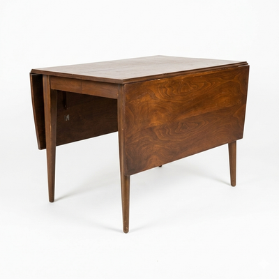 Broyhill Emphasis Vintage Mid Century Modern Drop Leaf Table c. 1960s