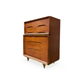 Kent Coffey Elegante Vintage Mid Centurt Modern Highboy Dresser c. 1960s