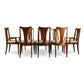 Broyhill Brasilia Set of 8 Vintage Mid Century Modern Dining Chairs c. 1960s
