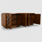 Lane Staccato Vintage Brutalist Mid Century Modern Pair of Nightstands c. 1960s