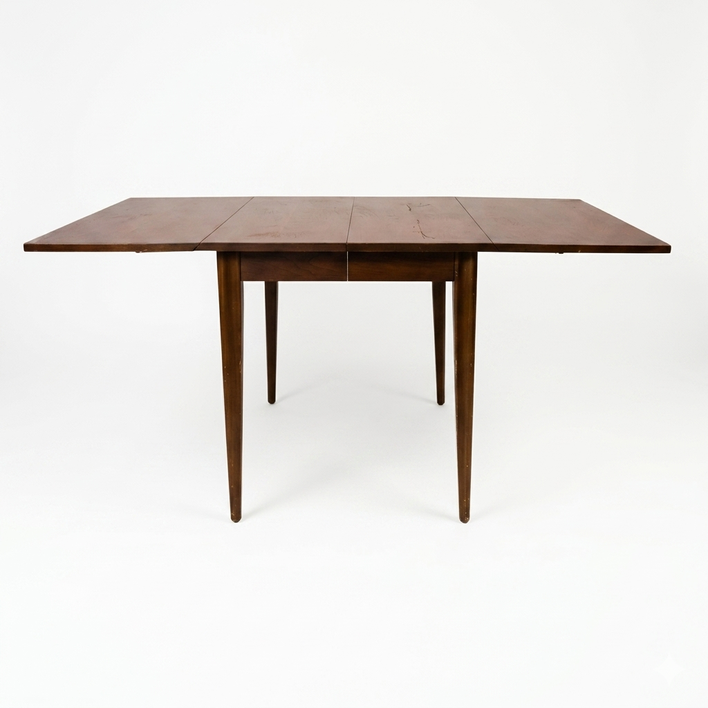 Broyhill Emphasis Vintage Mid Century Modern Drop Leaf Table c. 1960s