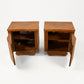 Sculptural Atomic Style Vintage Mid Century Modern Pair of Nightsta... — view 10