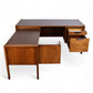 Jens Risom Vintage Mid Century Modern L-Shaped Executive Desk and Return c. 1960s