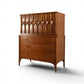 Kent Coffey Perspecta Vintage Mid Century Modern Highboy Dresser Armoire c. 1960s