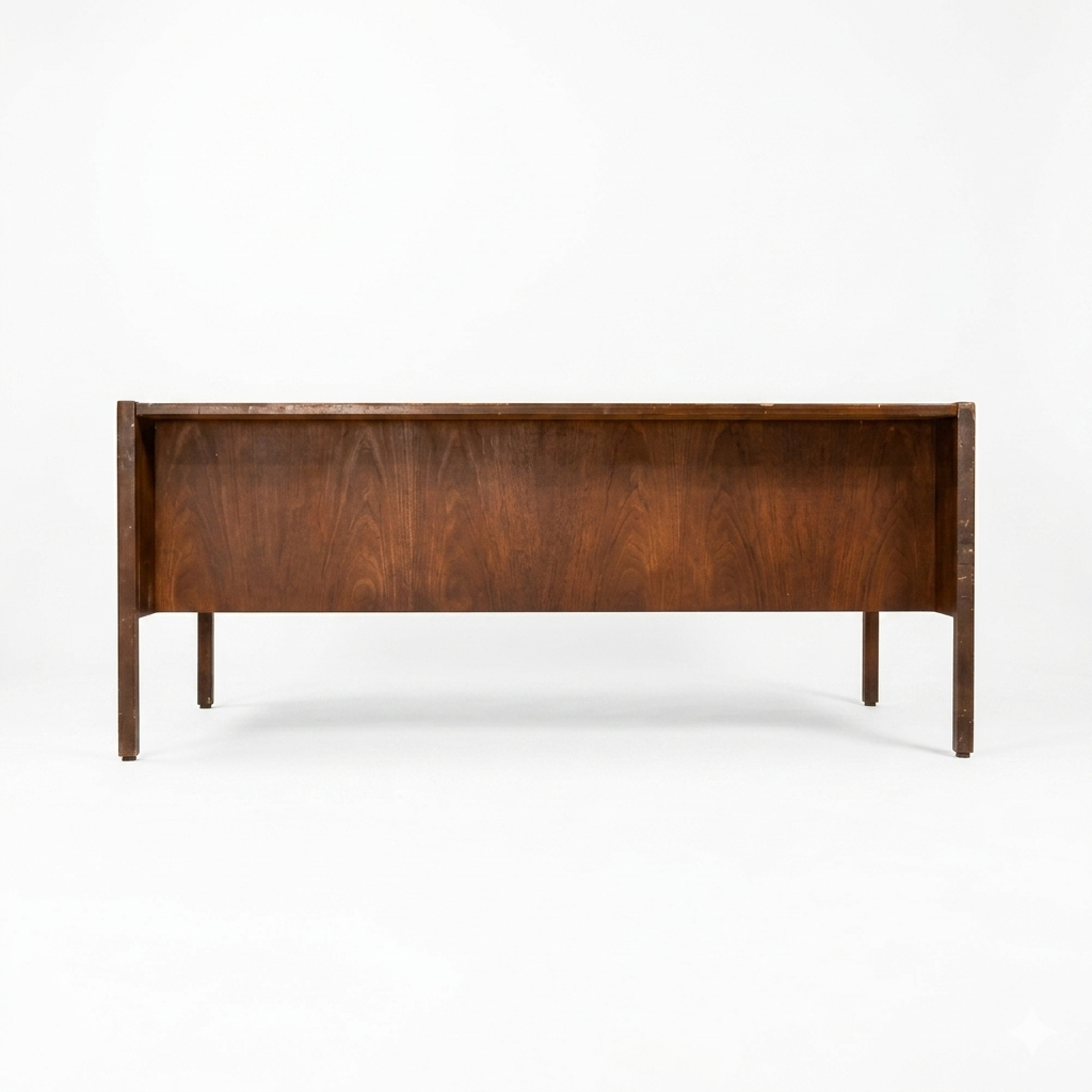 Jens Risom Vintage Mid Century Modern Executive Desk c. 1960s