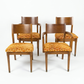 Drexel Biscayne Vintage Mid Century Modern Set of Four Dining Chairs c. 1960s