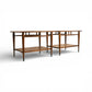 Andre Bus for Lane Acclaim Vintage Pair of Mid Century Modern End Tables c. 1960s