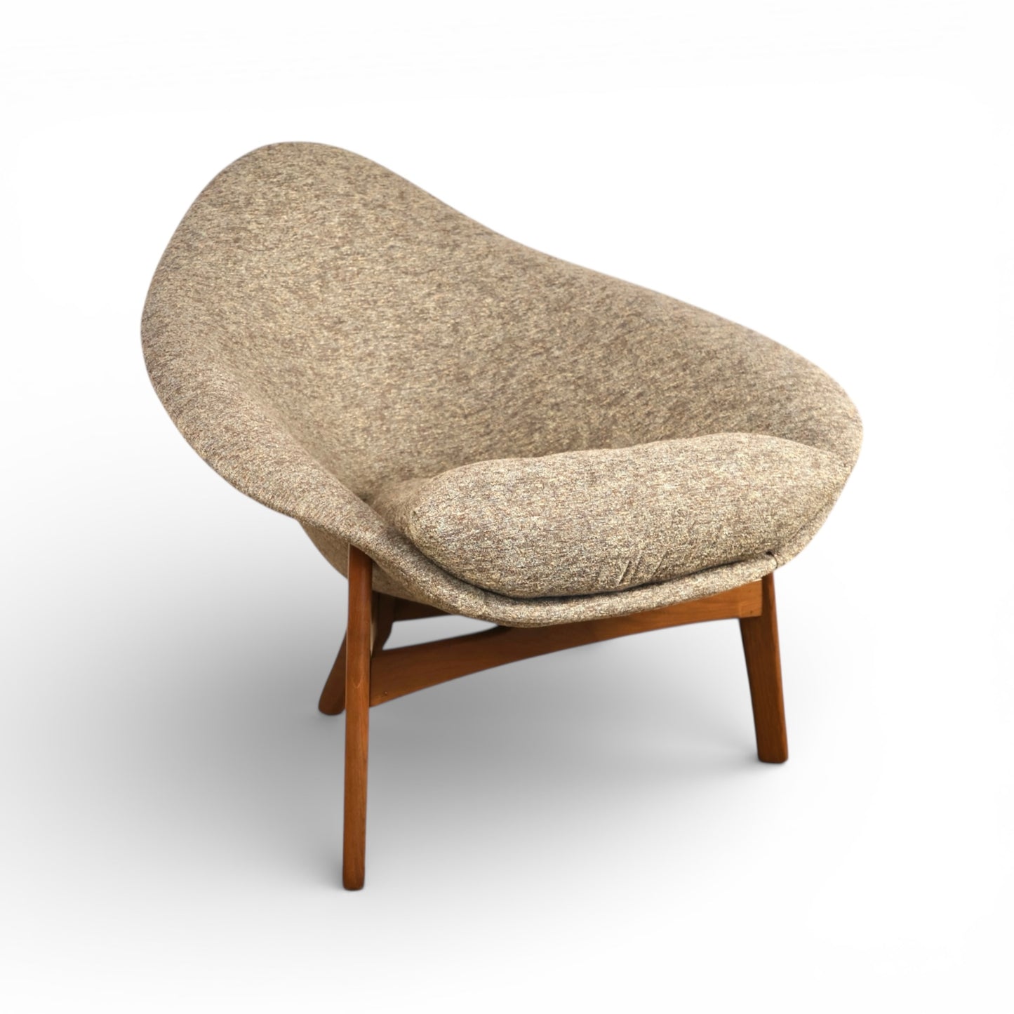 Adrian Pearsall for Craft Associates Rare Vintage Mid Century Modern Coconut Lounge Chair c. 1960s