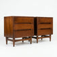 Ramseur Furniture Vintage Mid Century Modern Pair of Nightstands c. 1960s