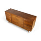 American of Martinsville Dania Collection Vintage Mid Century Modern 9 Drawer Lowboy Dresser c. 1960s