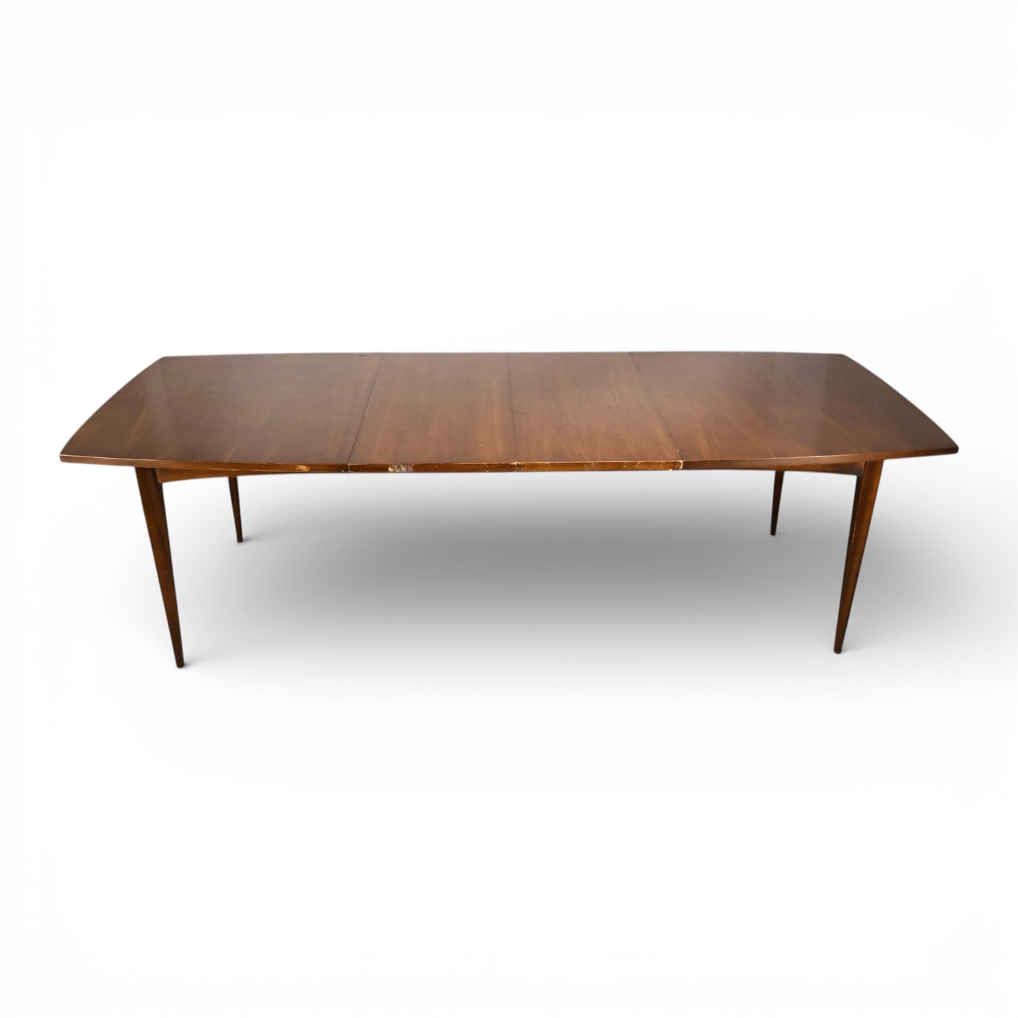 Broyhill Emphasis Vintage Mid Century Modern Dining Table with 2 Leafs c. 1960s