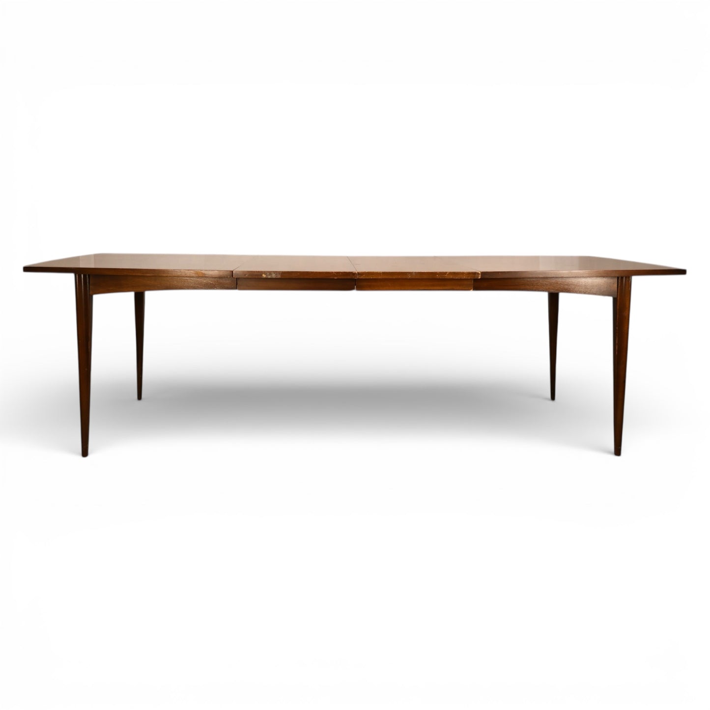 Broyhill Emphasis Vintage Mid Century Modern Dining Table with 2 Leafs c. 1960s