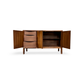 Vintage Mid Century Modern credenza with ample storage