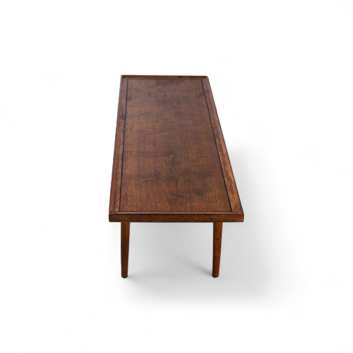 Kipp Stewart for Drexel Declaration Vintage Mid Century Modern Cocktail Coffee Table c. 1960s