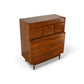 American of Martinsville Dania Collection Vintage Mid Century Modern Highboy Dresser c. 1960s