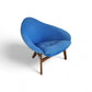 Adrian Pearsall for Craft Associates Rare Vintage Mid Century Modern Coconut Lounge Chair c. 1960s