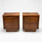 Sculptural Atomic Style Vintage Mid Century Modern Pair of Nightsta... — view 4