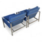 Milo Baughman for Thayer Coggin Vintage Mid Century Modern T Back Lounge Chairs c. 1960s