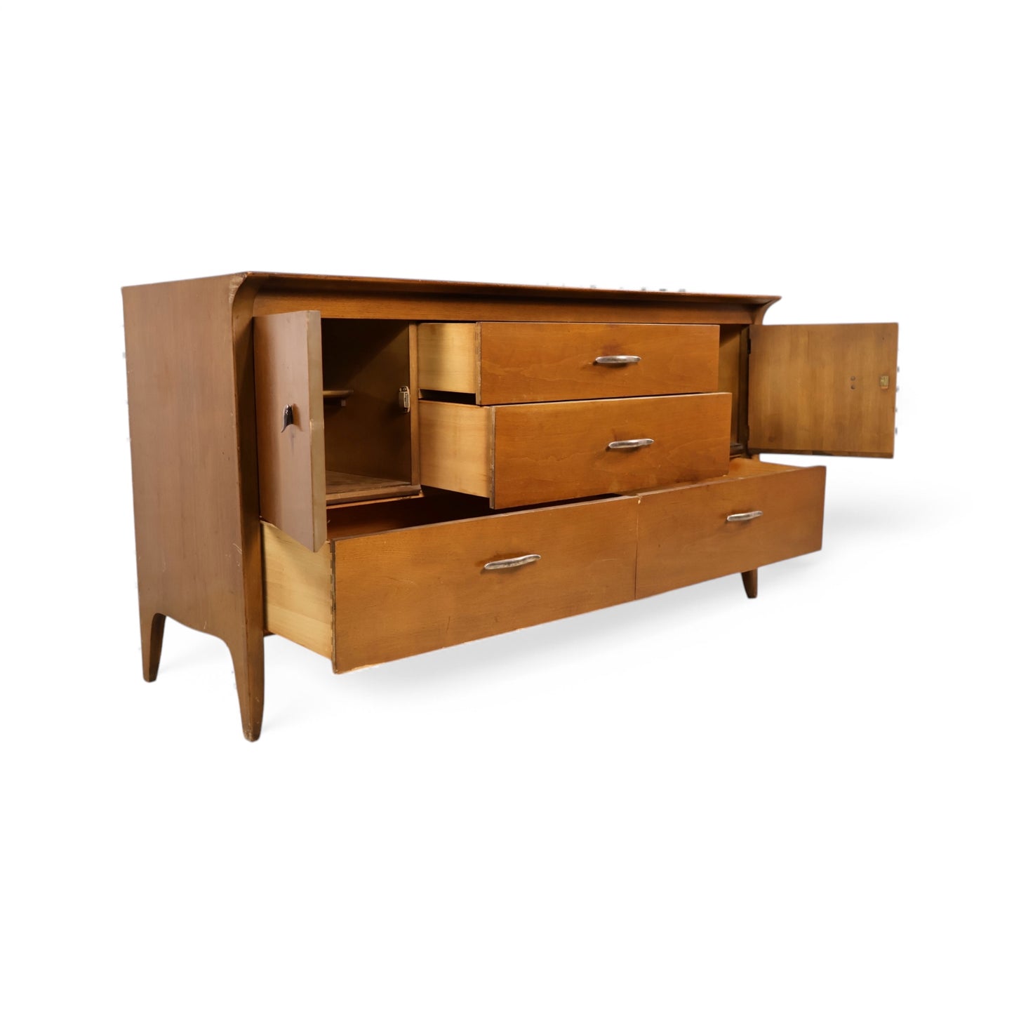 John Van Koert for Drexel Profile Vintage Mid Century Modern Credenza c. 1960s