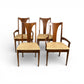Broyhill Brasilia Set of 4 Vintage Mid Century Modern Dining Chairs c. 1960s