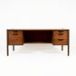 Jens Risom Vintage Mid Century Modern Executive Desk c. 1960s