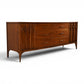 Kent Coffey Perspecta Vintage Mid Century Modern 12 Drawer Lowboy Dresser c. 1960s