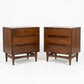 Ramseur Furniture Vintage Mid Century Modern Pair of Nightstands c. 1960s