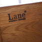 Lane Staccato Vintage Brutalist Mid Century Modern 5 Drawer Highboy Dresser c. 1970s