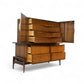 Helen Hobey Baker Vintage Mid Century Modern Highboy Dresser c. 1960s