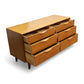 Lane Perception Vintage Mid Century Modern 6 Drawer Lowboy Dresser c. 1960s