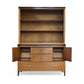 John Van Koert for Drexel Profile Vintage Mid Century Modern 2 Piece Buffet & Hutch China Cabinet c. 1960s