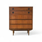 Stanley Furniture Vintage Mid Century Modern  Highboy Dresser c. 1960s