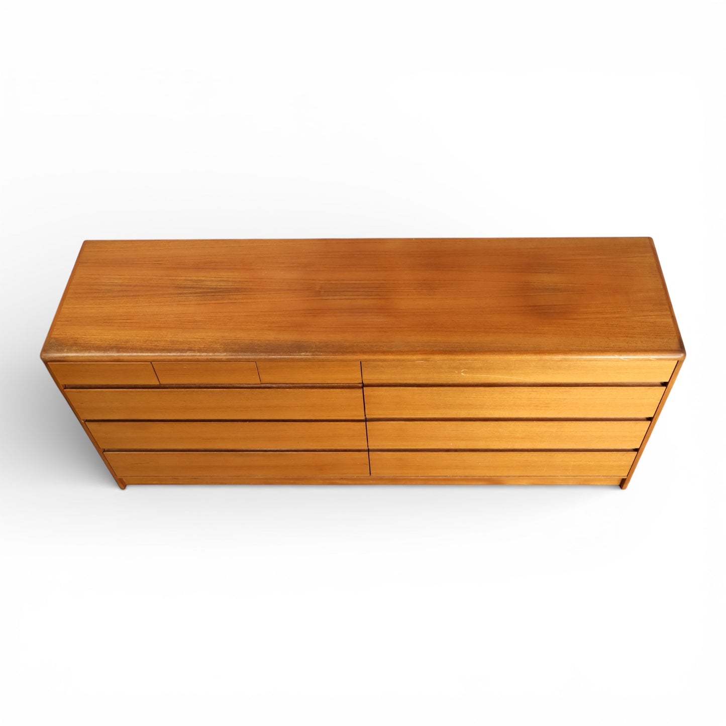 Nordisk Andels-Eksport Vintage Danish Mid Century Modern Lowboy Teak Dresser c. 1970s