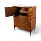 Kent Coffey Perspecta Vintage Mid Century Modern Highboy Dresser Armoire c. 1960s