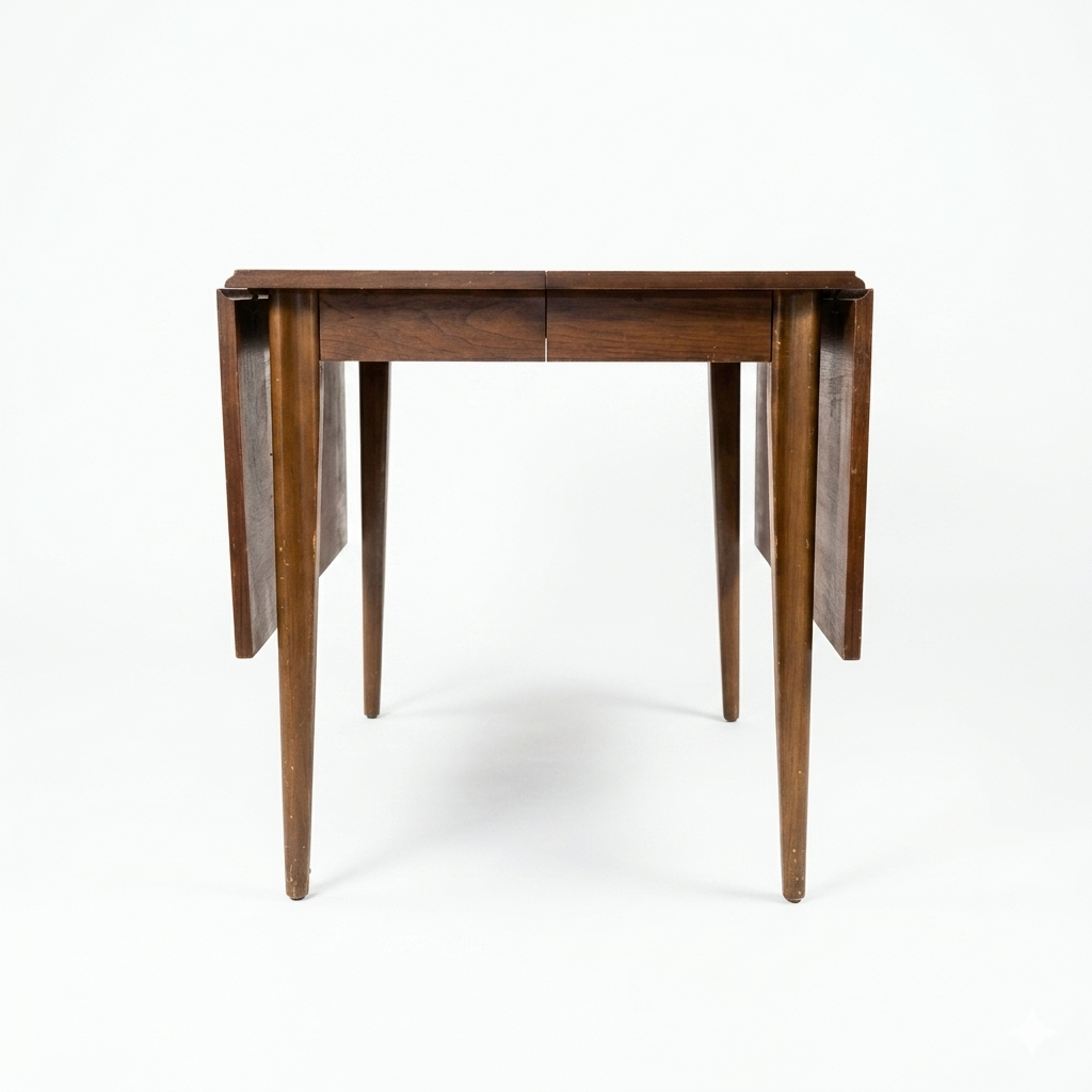 Broyhill Emphasis Vintage Mid Century Modern Drop Leaf Table c. 1960s