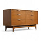 Lane Perception Vintage Mid Century Modern 6 Drawer Lowboy Dresser c. 1960s