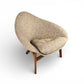 Adrian Pearsall for Craft Associates Rare Vintage Mid Century Modern Coconut Lounge Chair c. 1960s