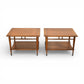 Andre Bus for Lane Acclaim Vintage Pair of Mid Century Modern End Tables c. 1960s