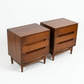 Ramseur Furniture Vintage Mid Century Modern Pair of Nightstands c. 1960s