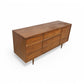 Dixie Vintage Mid Century Modern 9 Drawer Lowboy c. 1960s