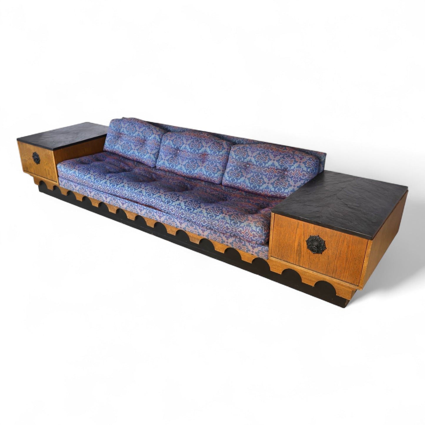 Adrian Pearsall for Craft Associates Strictly Spanish Vintage Mid Century Modern Sofa c. 1960s