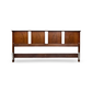 United Furniture Vintage Mid Century Modern King Size Walnut Headboard c. 1960s