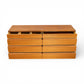 Nordisk Andels-Eksport Vintage Danish Mid Century Modern Lowboy Teak Dresser c. 1970s