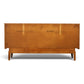 United Furniture Diamond Front Vintage Mid Century Modern Nine Drawer Lowboy Dresser c. 1960s