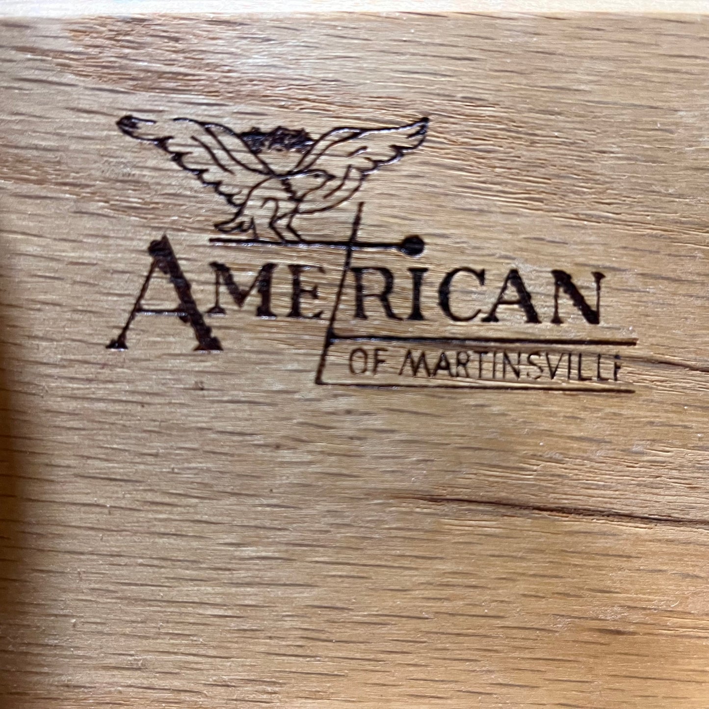 American of Martinsville nightstands, minimalist MCM style, vintage