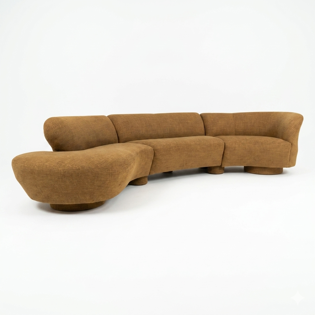 Vladimir Kagan Cloud Sectional Sofa Mid Century Modern c. 1960s — view 3